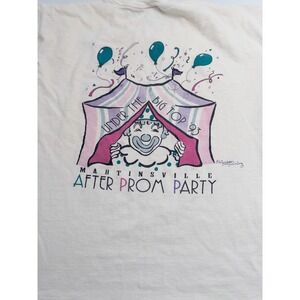 Martinsville VTG Tultex XL T-Shirt Graphic‎ print Tee Cotton USA Made T Shirt